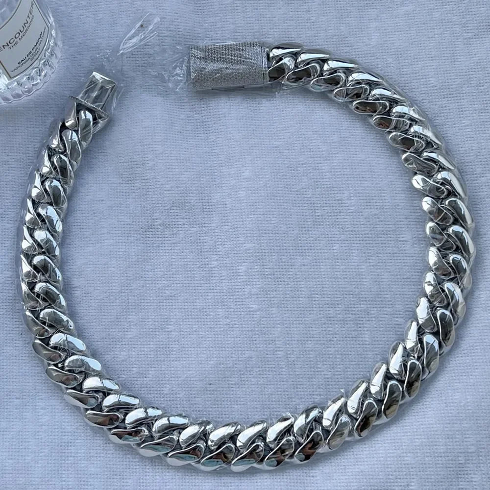 18K Gold Plated Luxury Hip Hop Cuban Link Chain Necklace for Men Wholesale Custom Logo